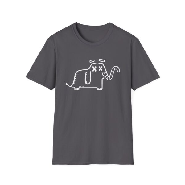 T-Shirt Unisex - Blacked-Out Elephant - Image 7
