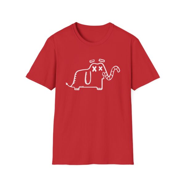 T-Shirt Unisex - Blacked-Out Elephant - Image 8