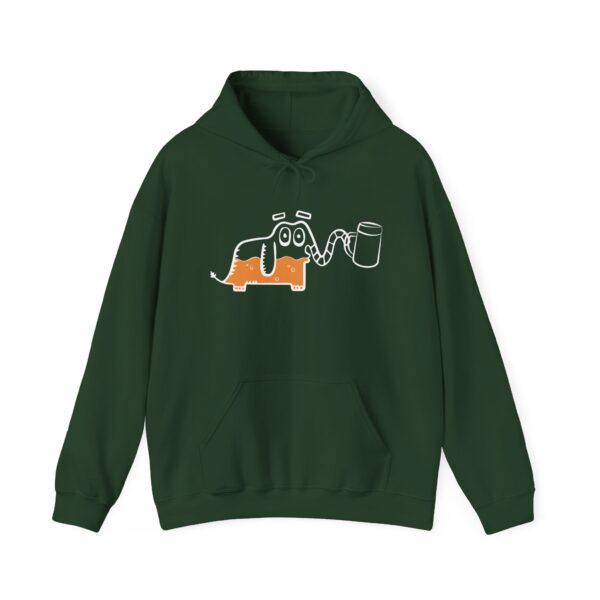 Unisex Hoodie - Elephant & Beer - Image 5
