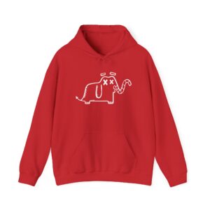 Unisex Hoodie - Blacked-out Elephant