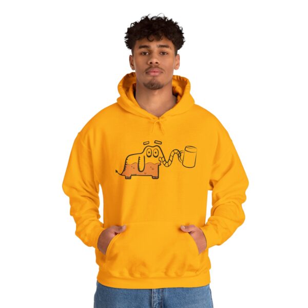 Unisex Hoodie - Elephant & Beer - Image 2