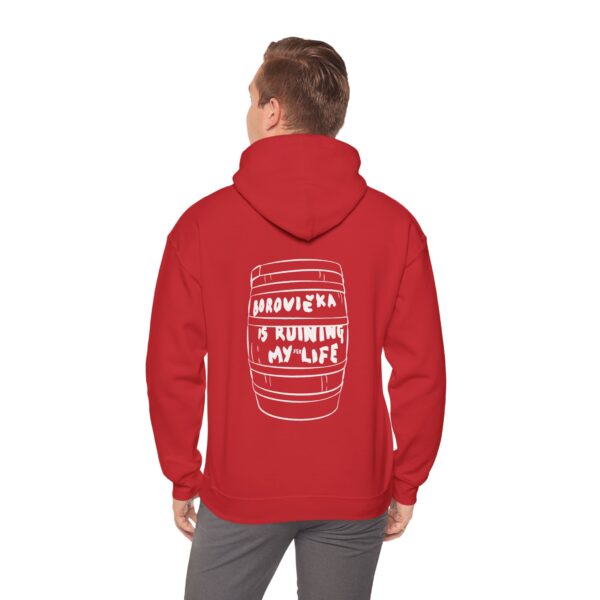 Unisex Hoodie - Borovička is Ruining my Sex Life - Image 4