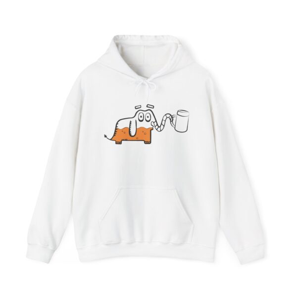 Unisex Hoodie - Elephant & Beer - Image 6
