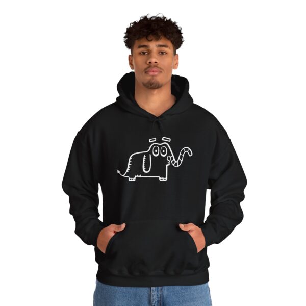 Unisex Hoodie - Elephant Logo - Image 2